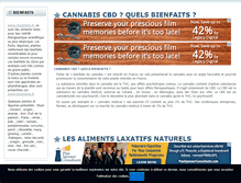 Tablet Screenshot of bienfaits.fr